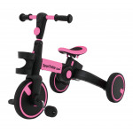 Detská trojkolka Happy bike 3v1 - ružová
